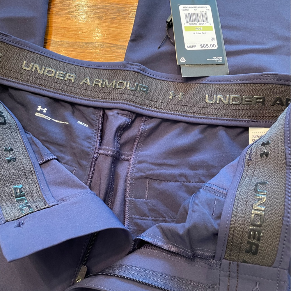 Under Armour Navy Drive Pants - Picture 5 of 5